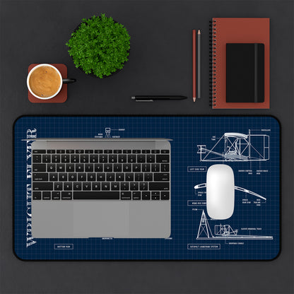 Wright Flying Machine Desk Mat