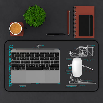 Wright Flying Machine Desk Mat