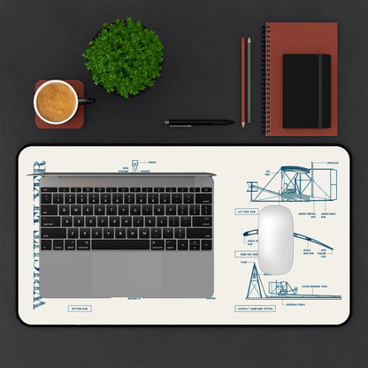 Wright Flying Machine Desk Mat