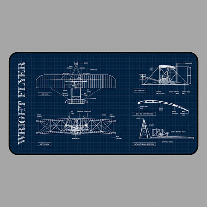 Wright Flying Machine Desk Mat