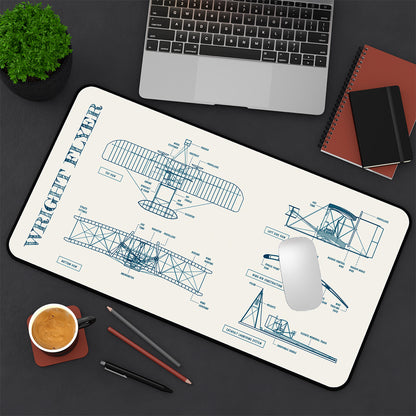Wright Flying Machine Desk Mat