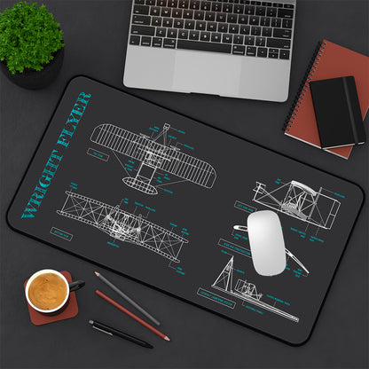 Wright Flying Machine Desk Mat