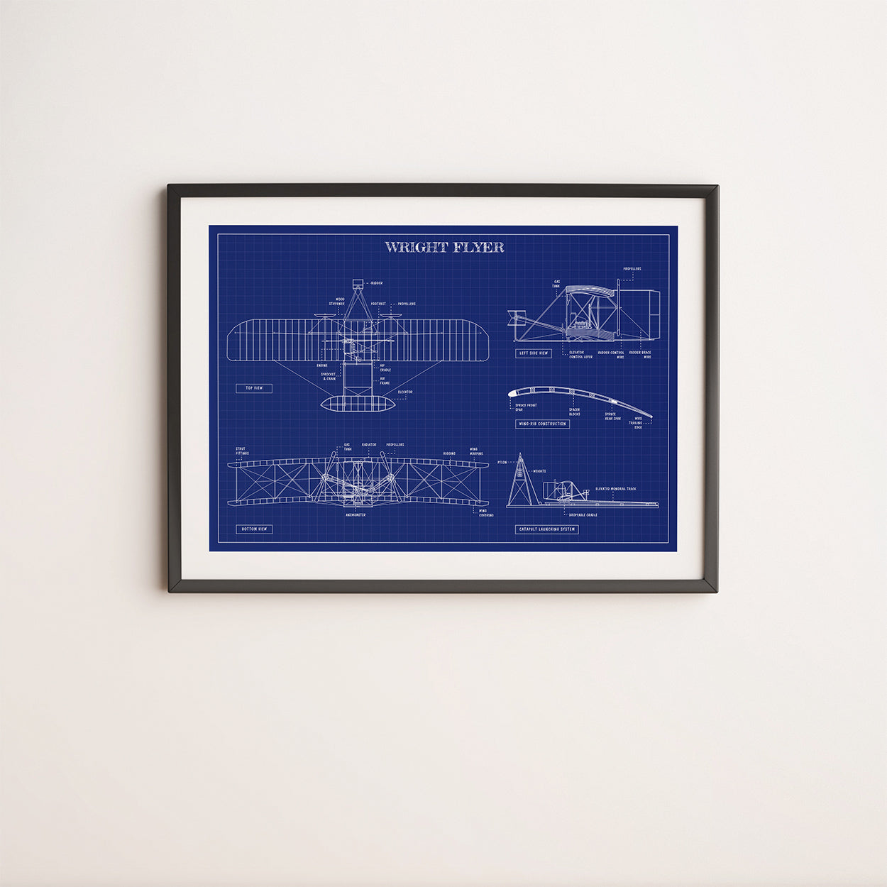 Wright Flying Machine Poster