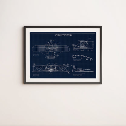 Wright Flying Machine Poster