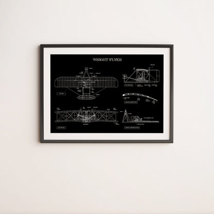 Wright Flying Machine Poster
