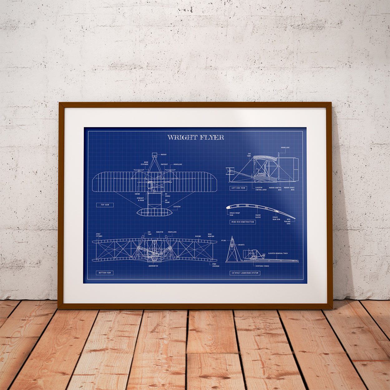 Wright Flying Machine Poster