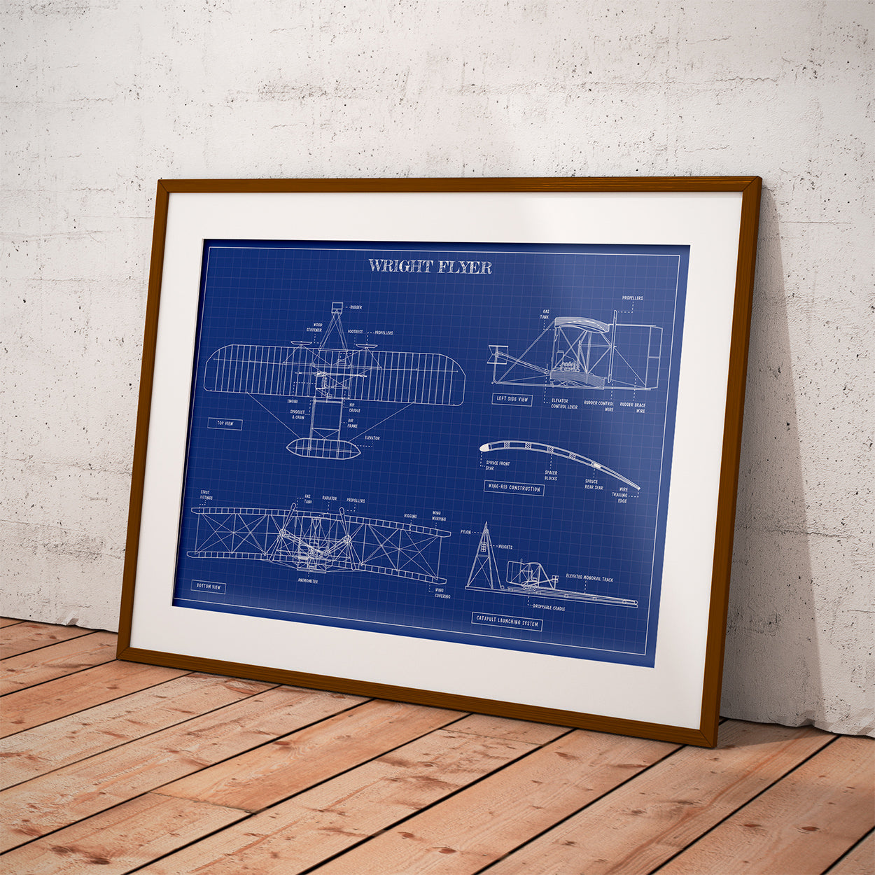 Wright Flying Machine Poster