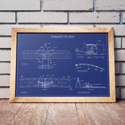 Wright Flying Machine Poster