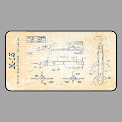 NASA X-15 Desk Mat