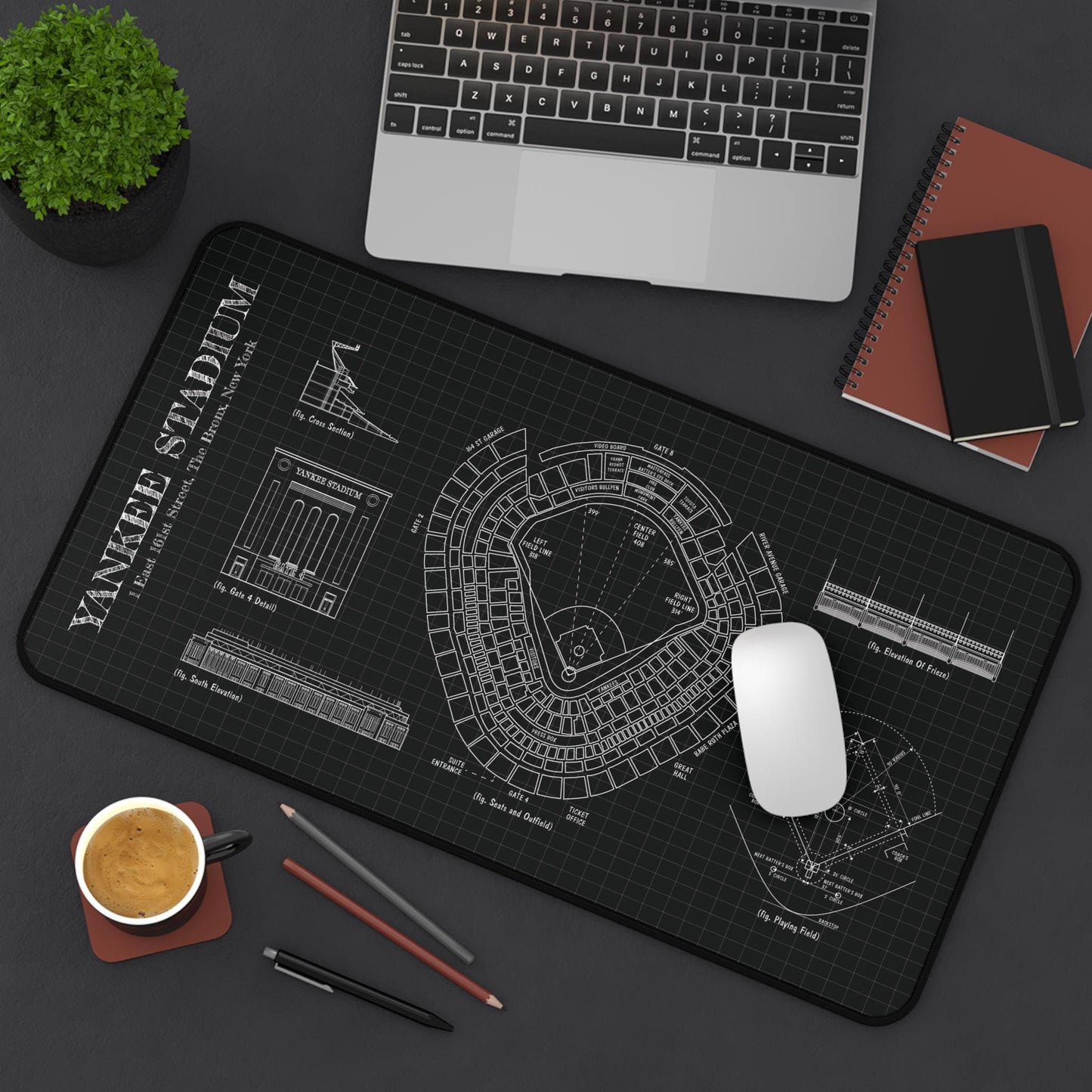 Yankee Stadium Desk Mat
