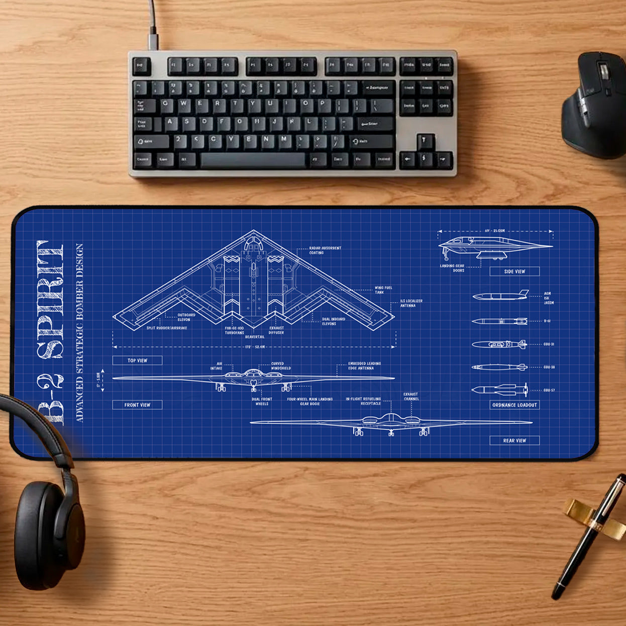 B-2 Spirit  Desk Mat