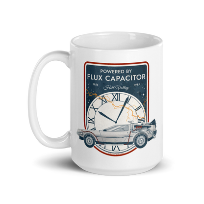 Back to the Future - Powered by Flux Capacitor - Mug