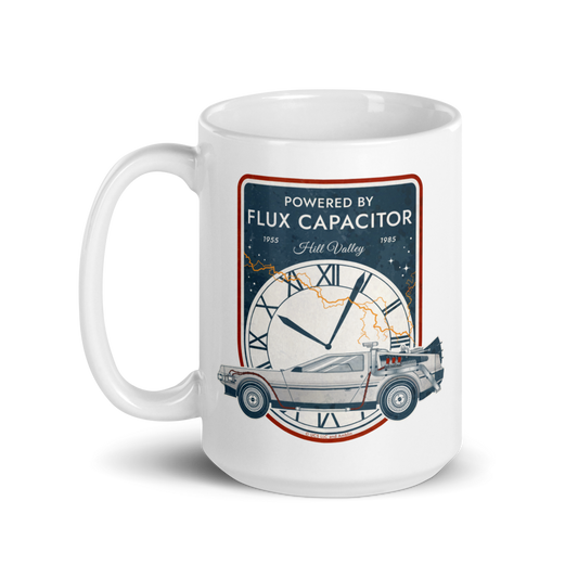 Back to the Future - Powered by Flux Capacitor - Mug