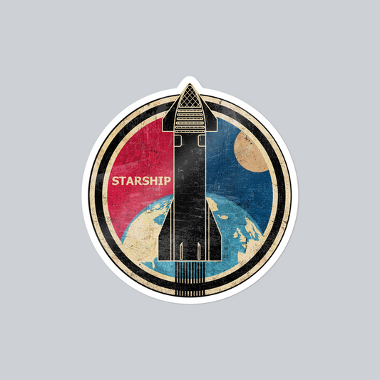 SpaceX Starship Classic - Sticker