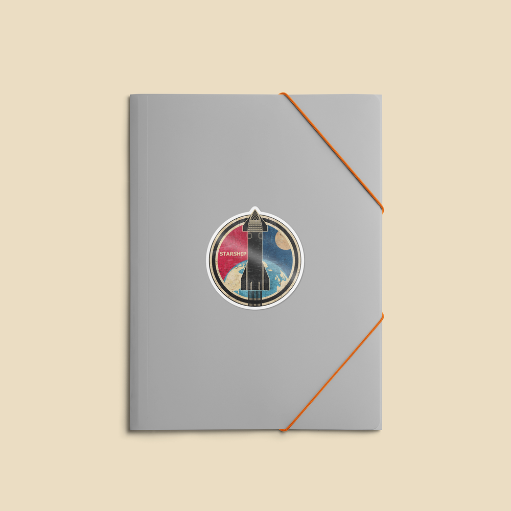 SpaceX Starship Classic - Sticker
