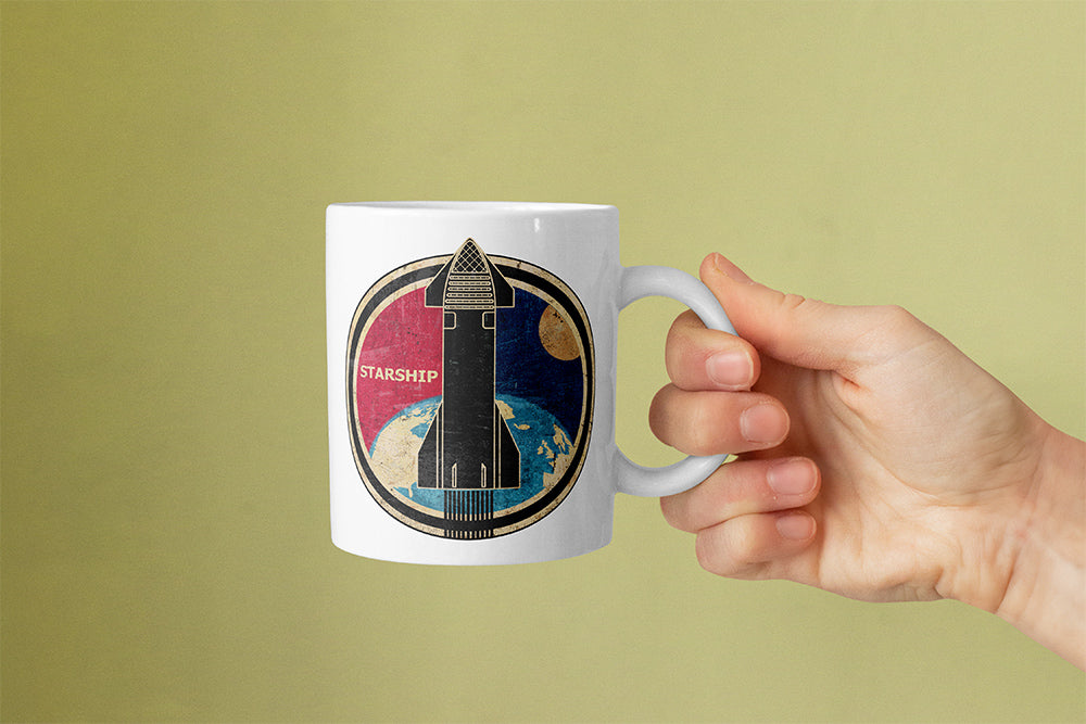 SpaceX Starship Clasic Mug