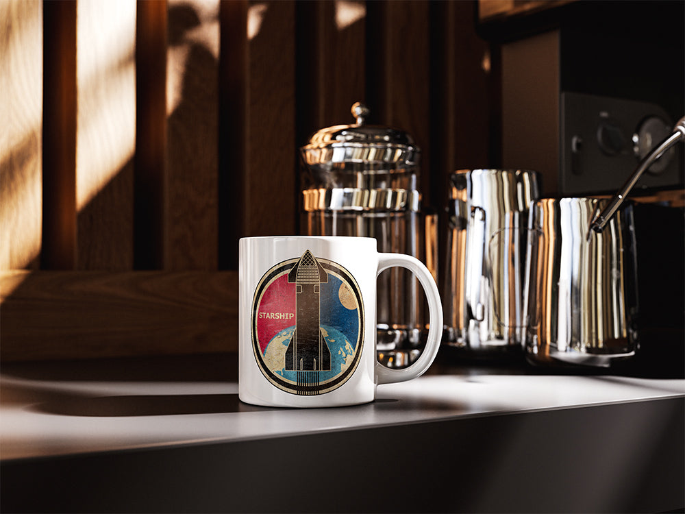 SpaceX Starship Clasic Mug