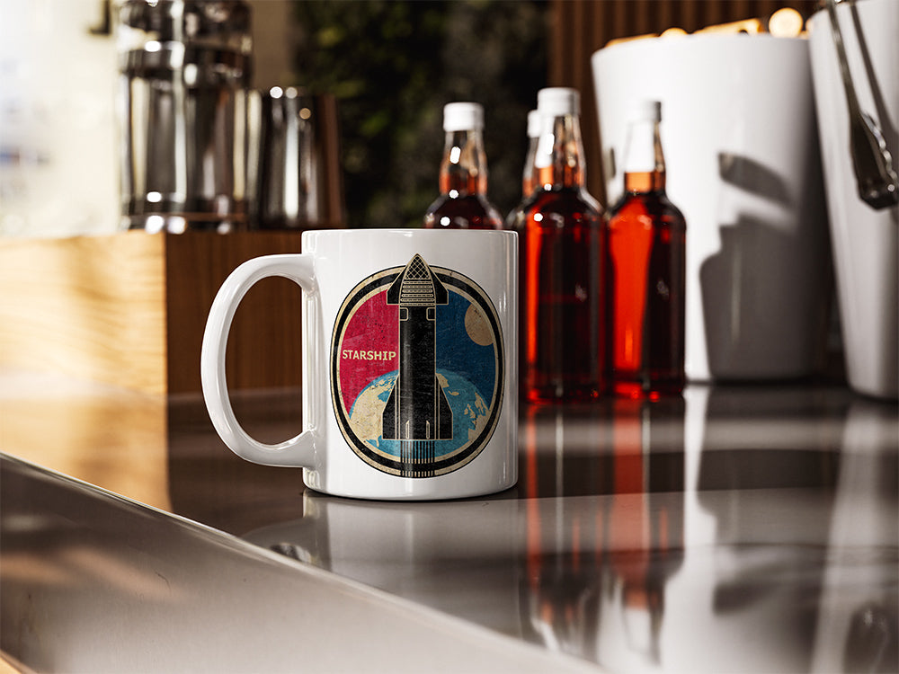 SpaceX Starship Clasic Mug
