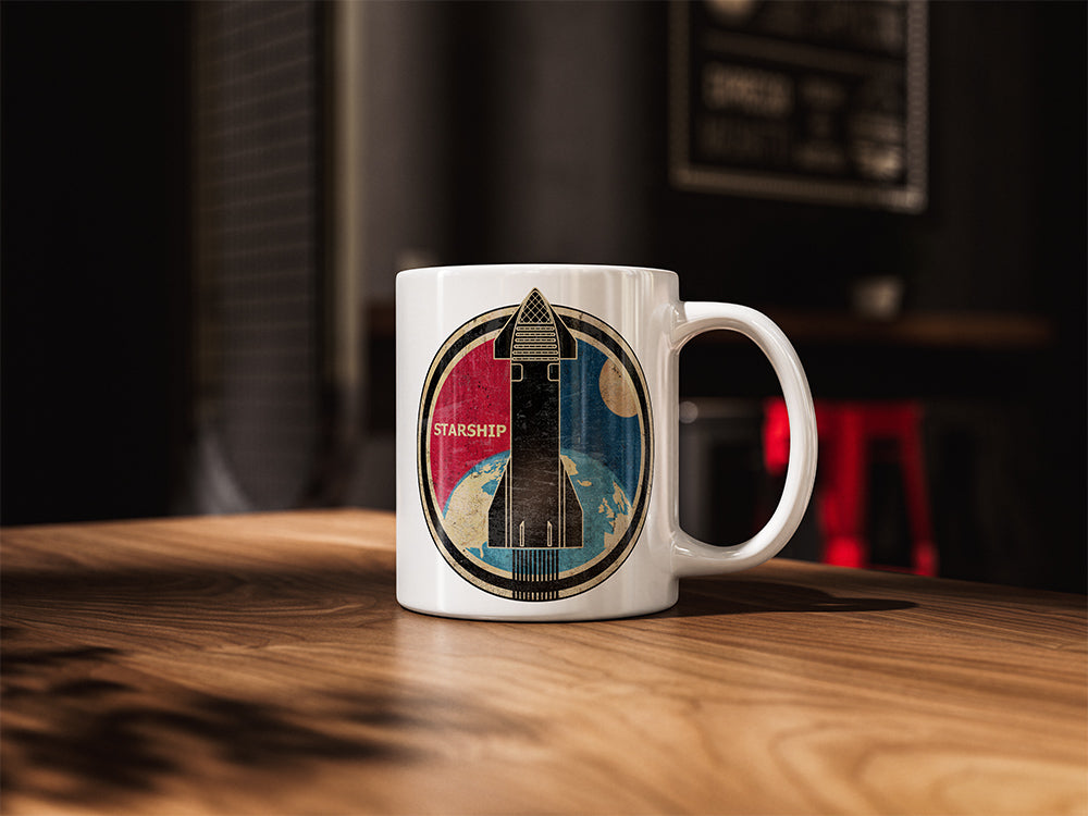 SpaceX Starship Clasic Mug