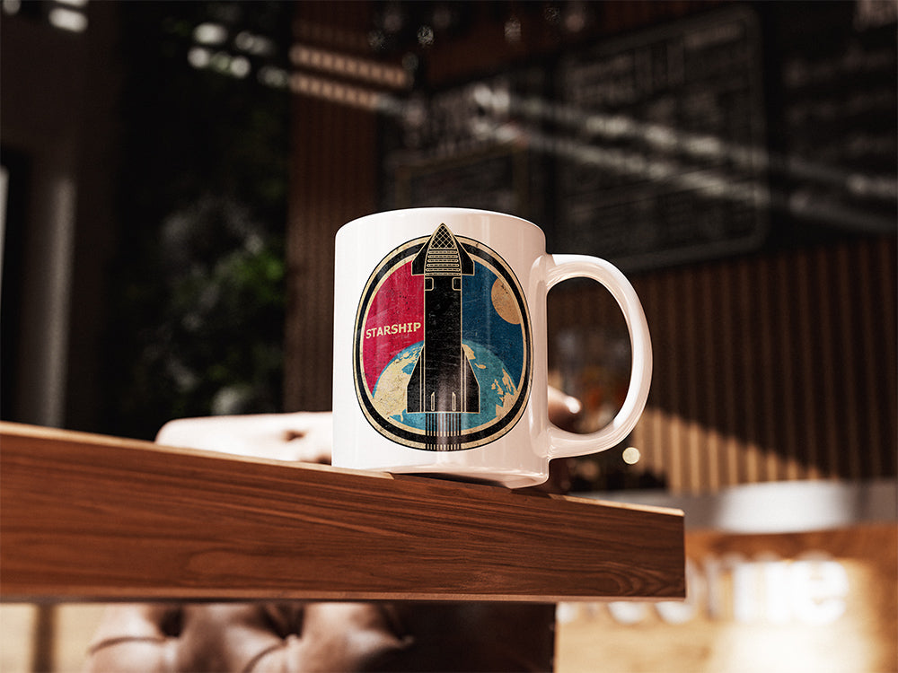 SpaceX Starship Clasic Mug