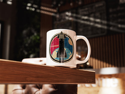 SpaceX Starship Clasic Mug