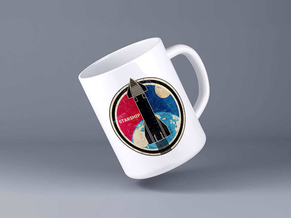 SpaceX Starship Clasic Mug