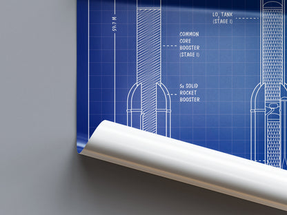 Dream Chaser Blueprint Poster