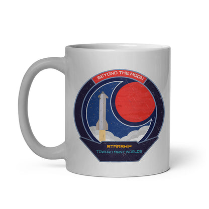Starship: Beyond The Moon. Toward Many Worlds Mug