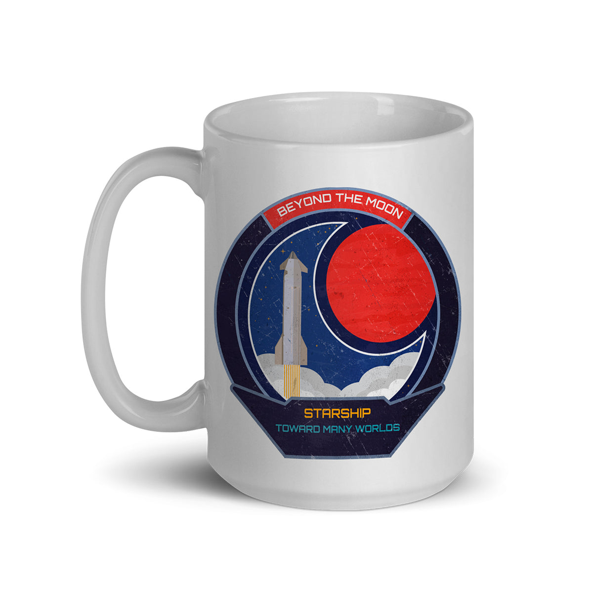 Starship: Beyond The Moon. Toward Many Worlds Mug
