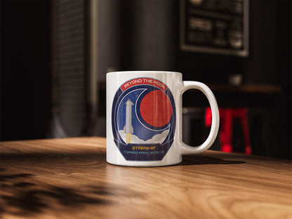 Starship: Beyond The Moon. Toward Many Worlds Mug