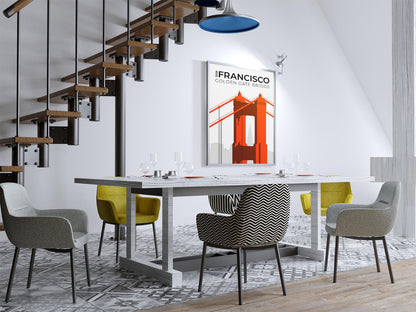 San Francisco Golden Gate Bridge Poster