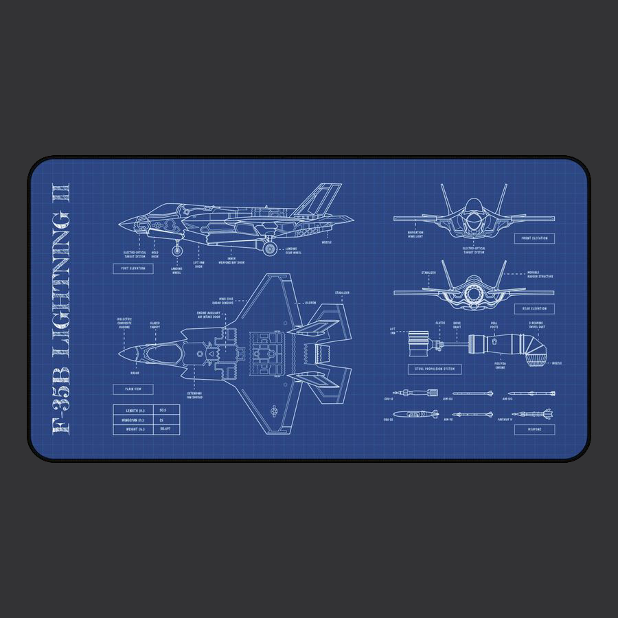 F-35 Desk Mat