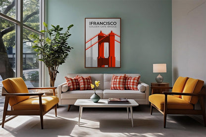San Francisco Golden Gate Bridge Poster