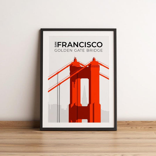 San Francisco Golden Gate Bridge Poster