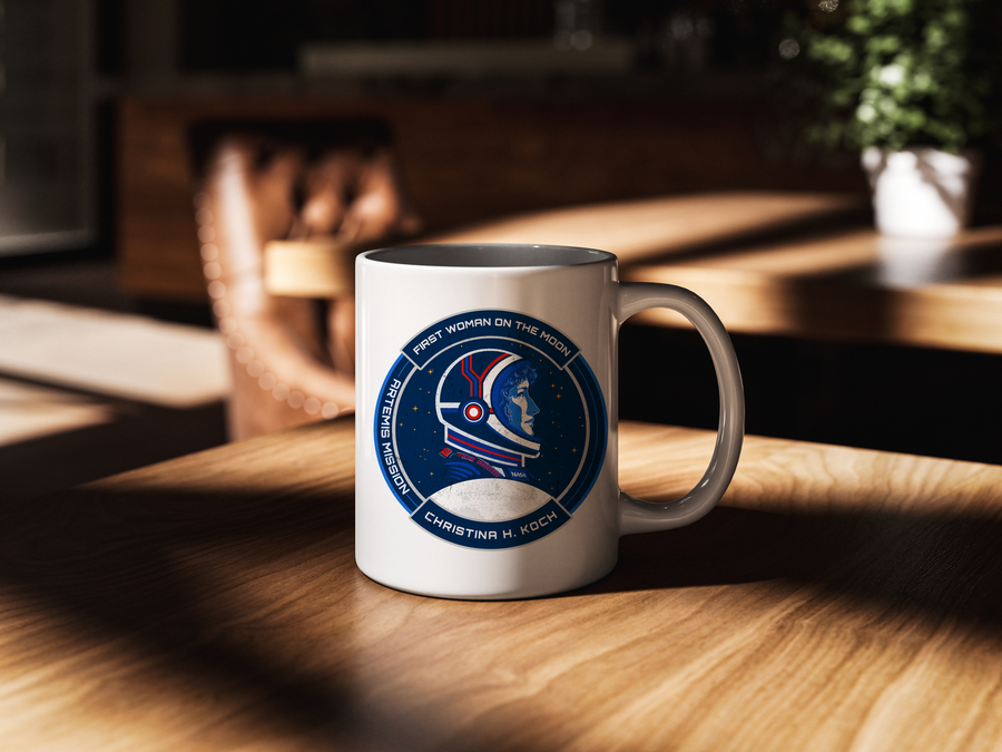 Christina H. Koch: First Woman On The Moon (Artemis Mission) - Mug