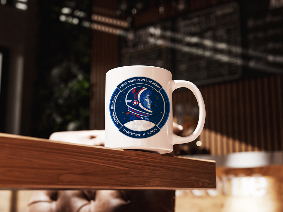 Christina H. Koch: First Woman On The Moon (Artemis Mission) - Mug