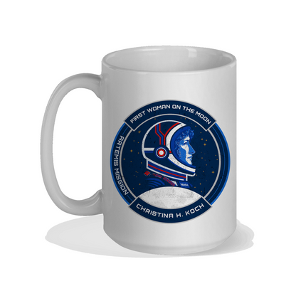Christina H. Koch: First Woman On The Moon (Artemis Mission) - Mug