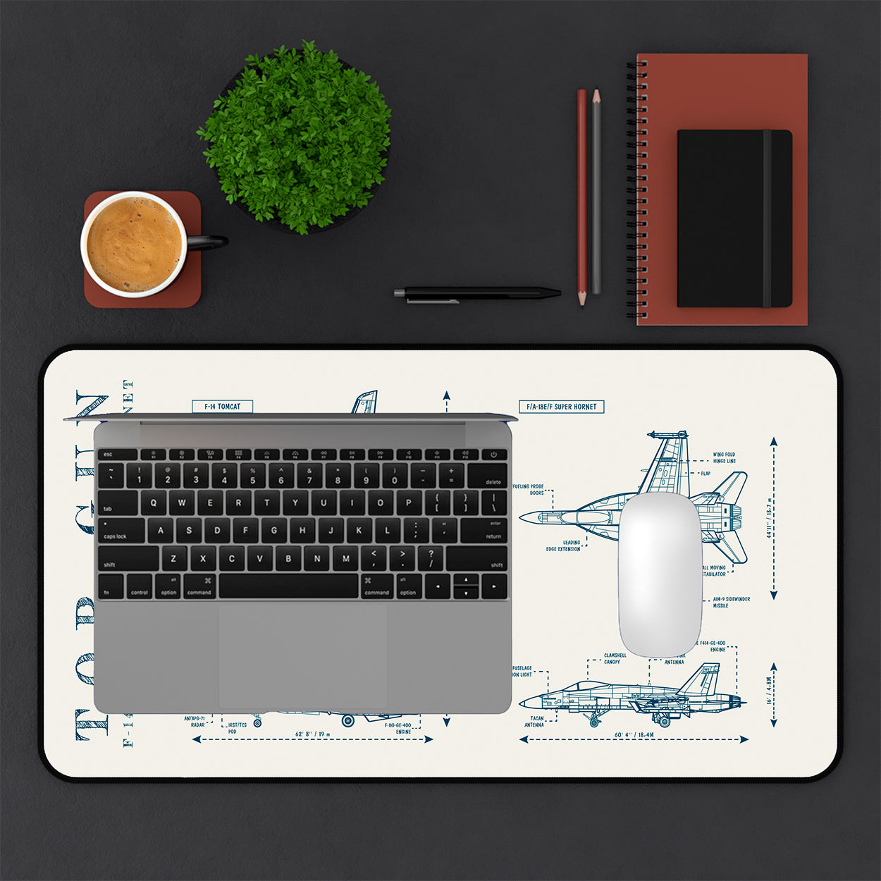 Top Gun Desk Mat