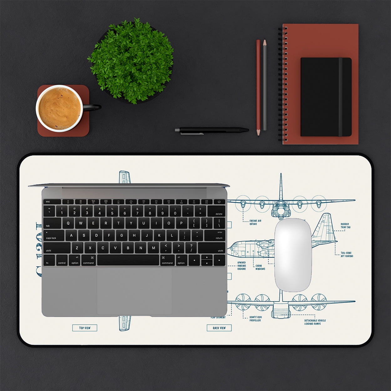 Super Hercules (C-130J) Desk Mat