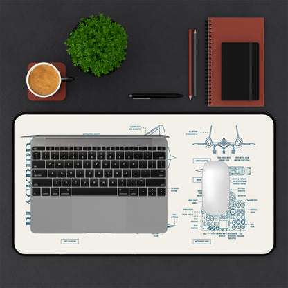 Blackbird SR-71  Desk Mat