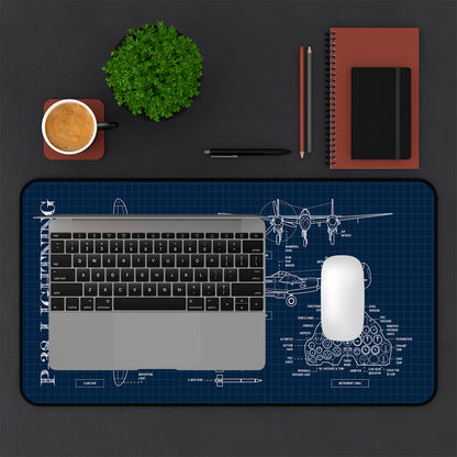 P-38 Lightning Desk Mat