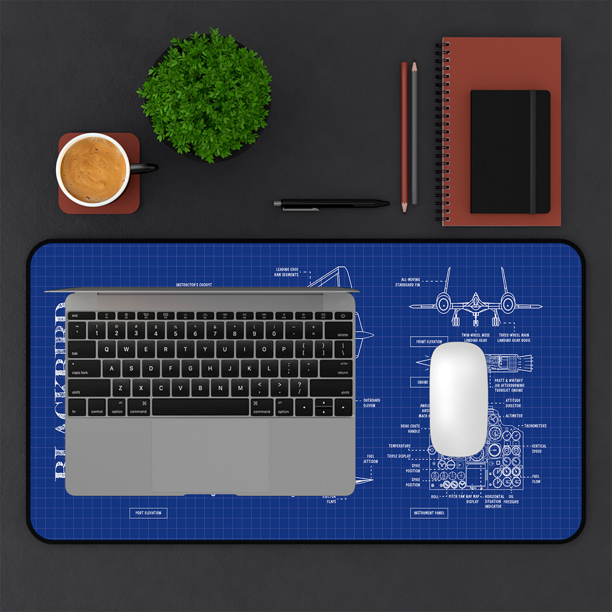 Blackbird SR-71  Desk Mat