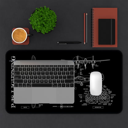 P-38 Lightning Desk Mat