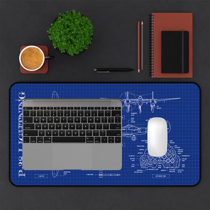 P-38 Lightning Desk Mat