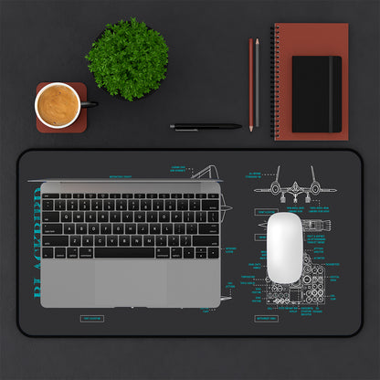 Blackbird SR-71  Desk Mat