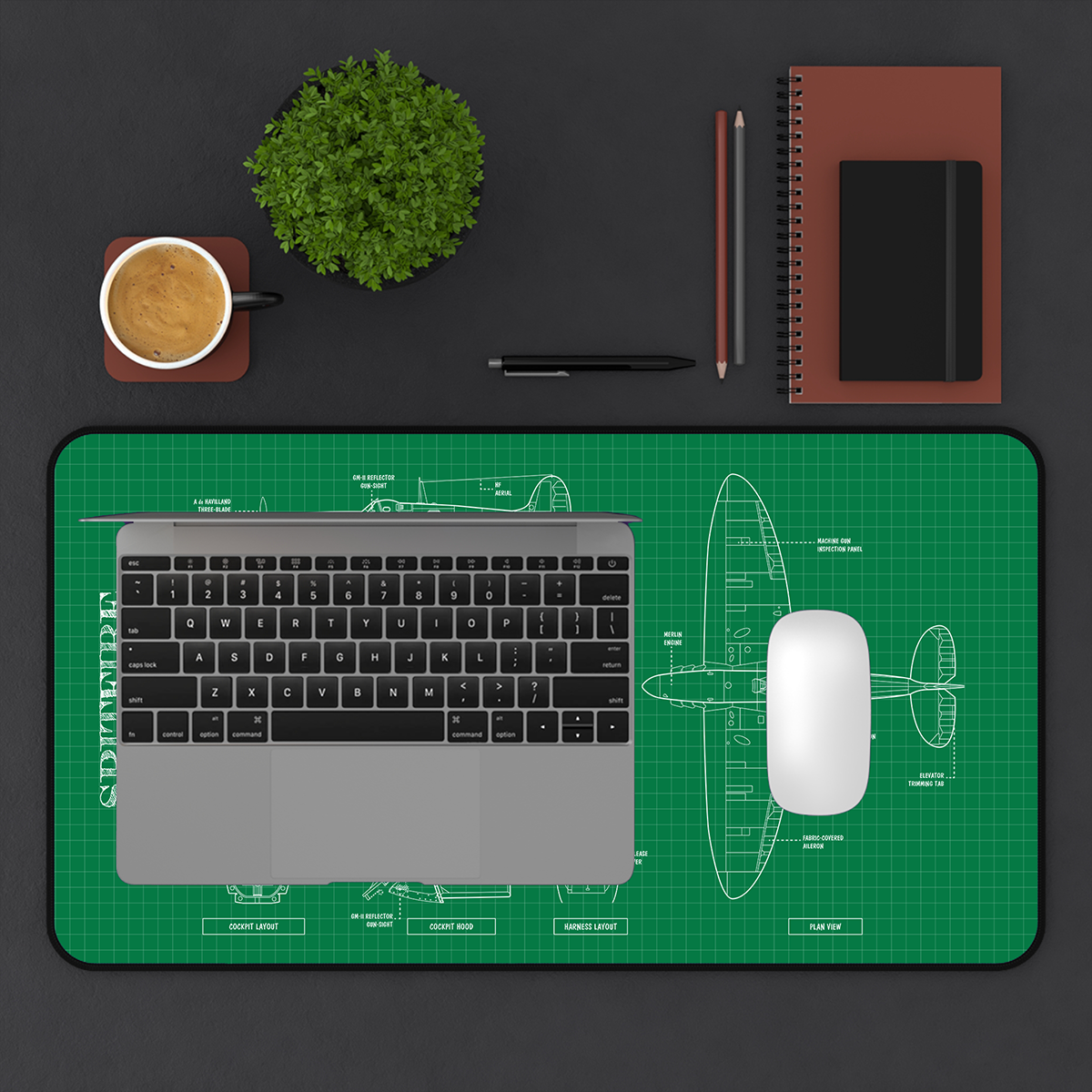 Spitfire Desk Mat