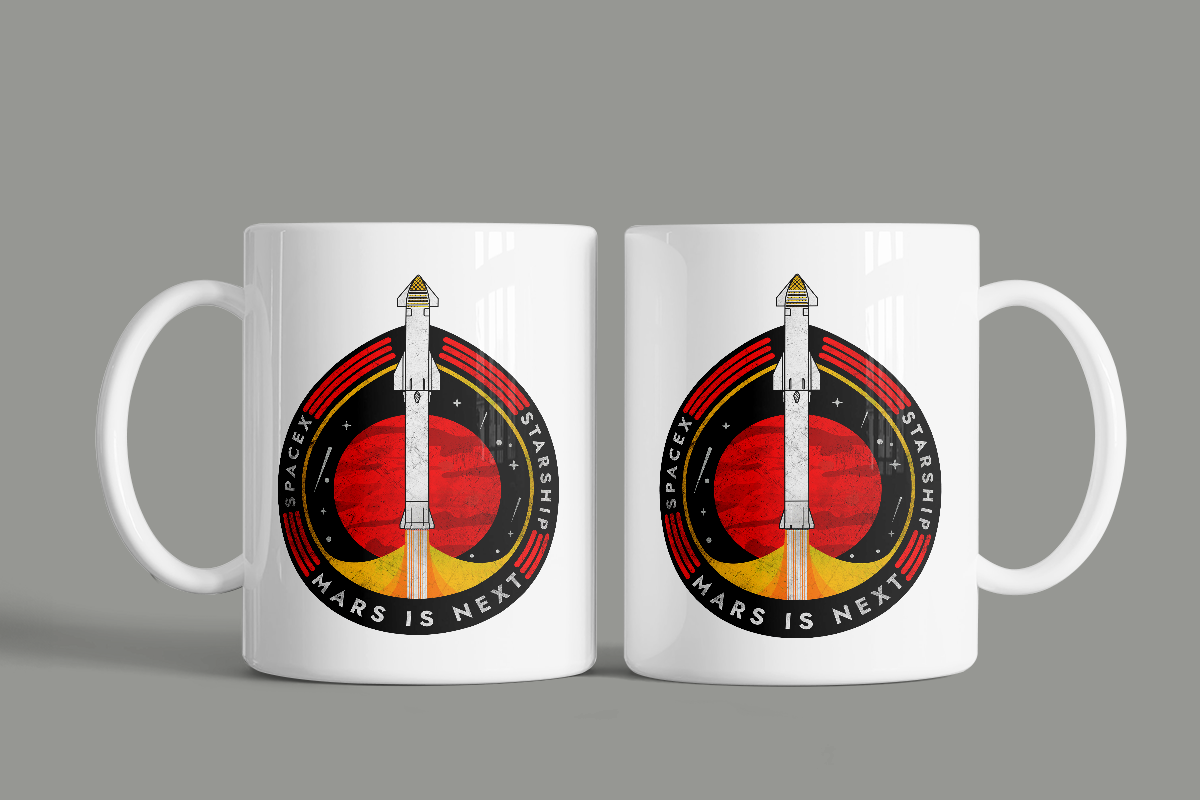 SpaceX-Starship: Mars is Next Mug