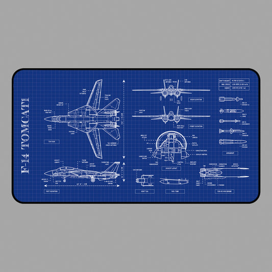 F-14 Tomcat Desk Mat