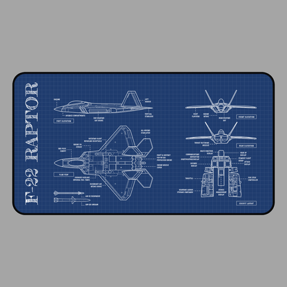 F-22 Desk Mat