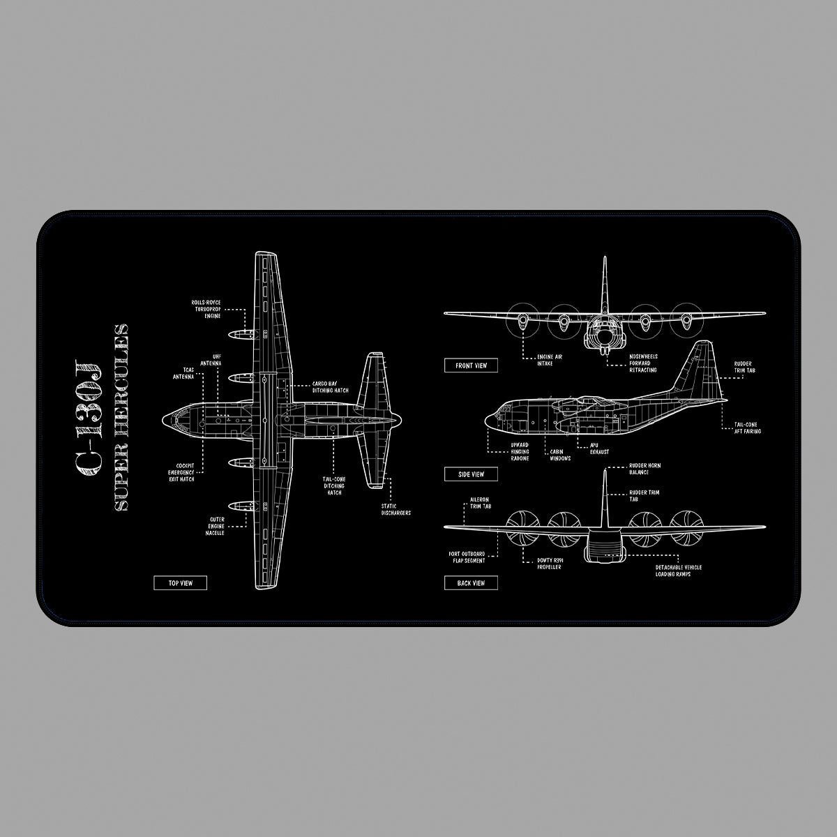 Super Hercules (C-130J) Desk Mat